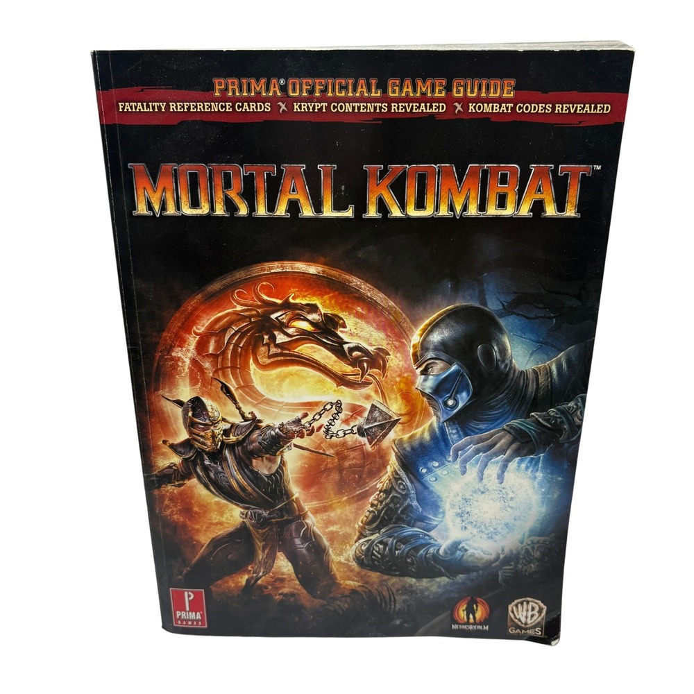 Strategy Guide Mortal Kombat Prima Official Game Guide Book 2011 PS3 XB